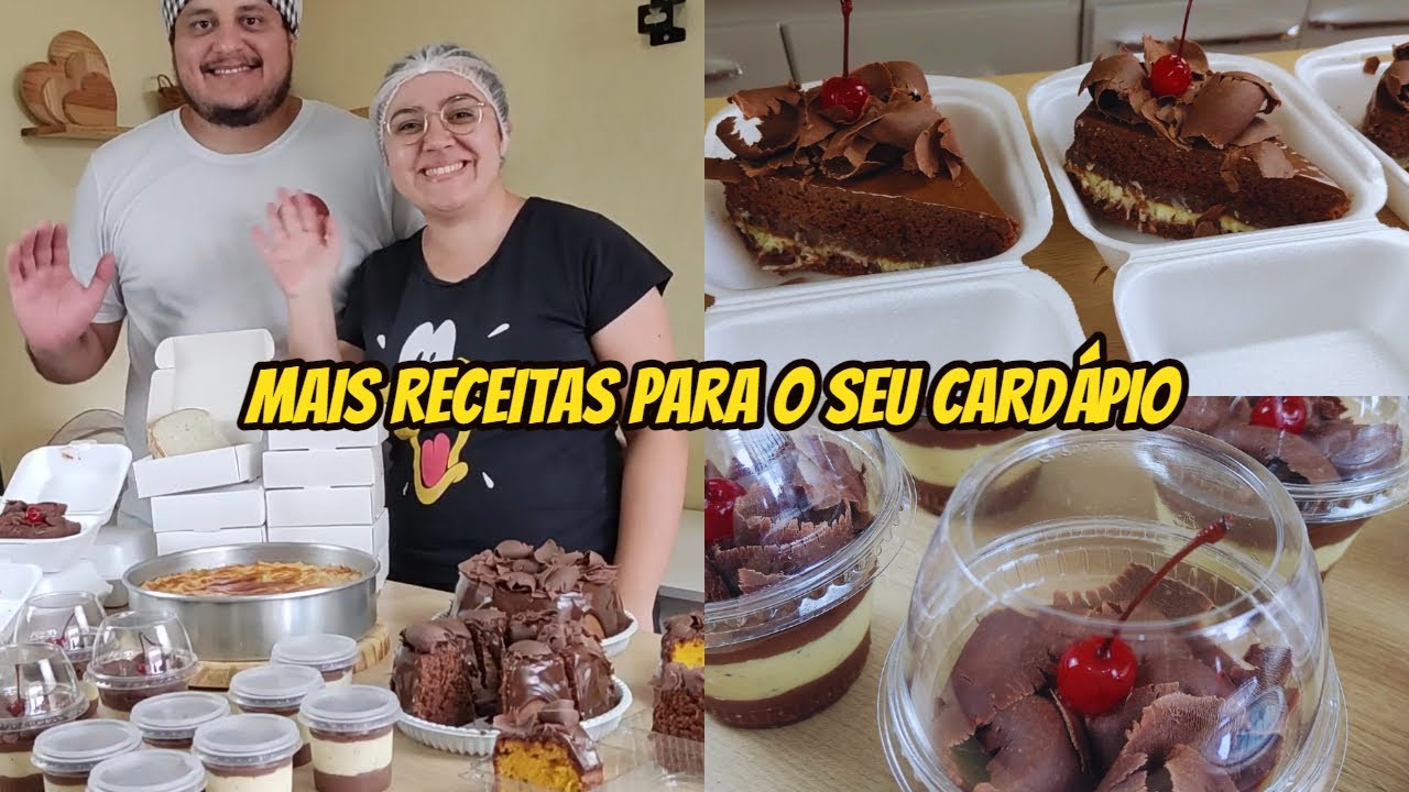 MAIS RECEITAS PARA O SEU CARDÁPIO | FATURE MUITO TRABALHANDO EM CASA | SABRINA SANTOS