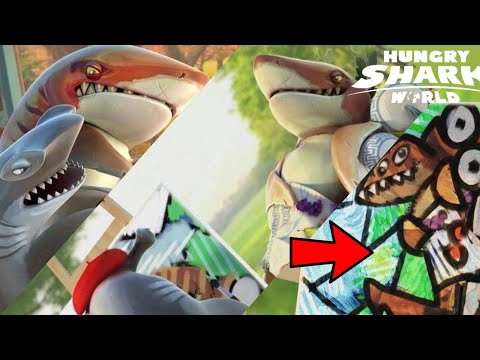 Tiger Shark & Hammerhead Shark All Shorts Compilation ! - Hungry Shark World 10th