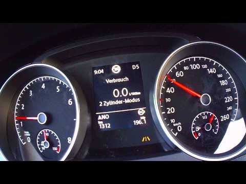 Zylinderabschaltung im Golf 7