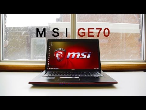 MSI GE70 Apache Gaming Notebook Review