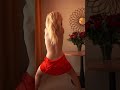 Love Sensitive Dance In Silk Robe Twerk Can Be Slow And Smooth