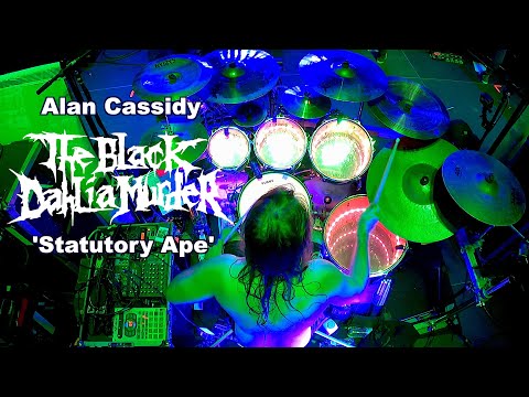 Alan Cassidy  - "Statutory Ape" - The Black Dahlia Murder  - Summit, Denver, CO - 9/11/2021