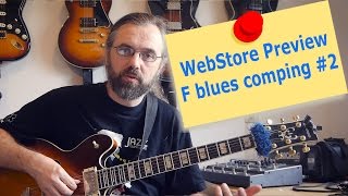 WebStore Preview - F Blues comping #2 - Riffs and Rhythm