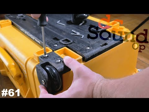 How to: Pelican Case Wheel Upgrade Tutorial 🔩🔘👍🏼