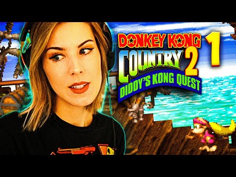 Where is Donkey Kong? My FIRST TIME playing Donkey Kong Country 2 - Part 1