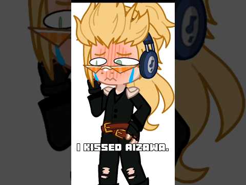 Present Mic kissed aizawa and now I'm in debt #gachaclub #aizawa #gacha #aizawashout #mha #erasermic