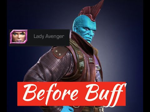 Yondu Before Buff Can Feel Like a Lady Avenger's Mod