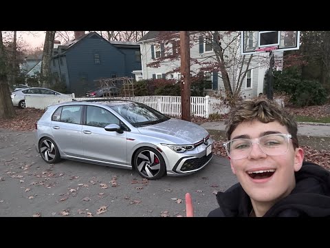 I lowered my MK8 GTI! H&R sport springs review.