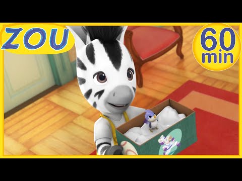 NUOVI EPISODI! Zou in italiano 🦓 Zou si prende cura 🦓 60 min COMPILAZIONE | Cartoni animati