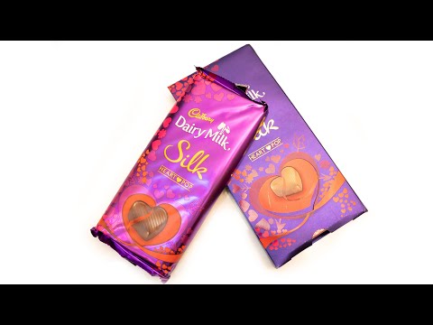 NEW DAIRY MILK SILK HEART POP