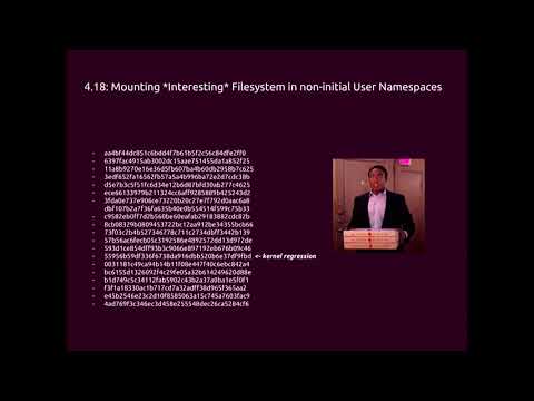 A year of Container Kernel Work Past, Present, and Future of Container Kernel Features