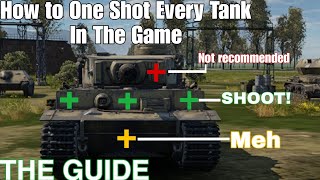 How to One Shot Every Tank In War Thunder Mobile | The Guide