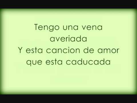 Melendi - Canción de amor caducada ( con letra )