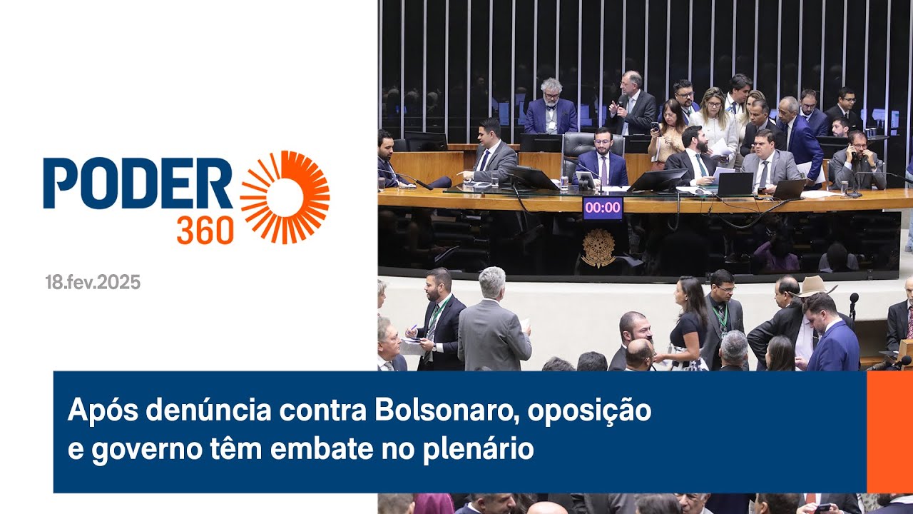 Após denúncia contra Bolsonaro, oposição e governo têm embate no plenário