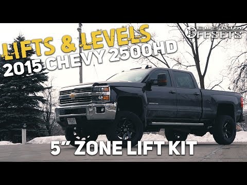 Lifts & Levels: 2015 Chevy 2500HD w/ 5" Zone Lift Kit
