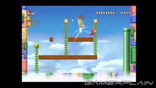 New Super Mario Bros. Wii Level 2-4 Star Coins