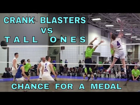 FIGHT FOR A MEDAL - Crank Blasters vs Tall Ones (FULL GAME 10 Volleyball) - USAV 2017 Nationals