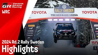 WRC 2024 Rd.2 ラリー・スウェーデン ハイライト動画
