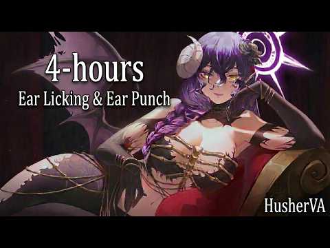 Can You Survive 4 HOURS of Aggressive Ear Licking & Ear Punch? 🫠 by HusherVA