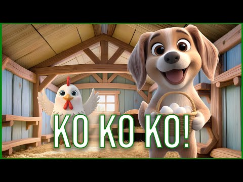 Nesia i kura 🐔 | Piosenka dla dzieci – Świat Dziecięcych Piosenek