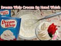 Dream Whip cream recipe|Dream Whipped Topping Mix|Whipped Cream Recipe Without Electric Beater