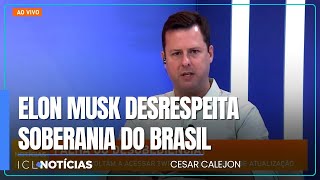 Elon Musk desrespeita soberania do Brasil e dribla legislação para manter Twitter como terra sem lei