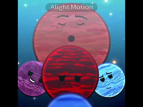 THE ROGUE PLANETS 😍😍😍 #solarballs #animation #viral #fyp #edit