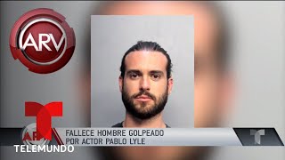 Murió el hombre que golpeó Pablo Lyle | Al Rojo Vivo