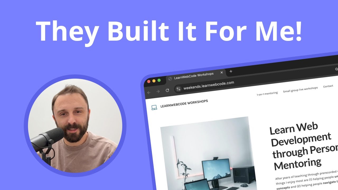 I Let a Hosting Company Build My Website