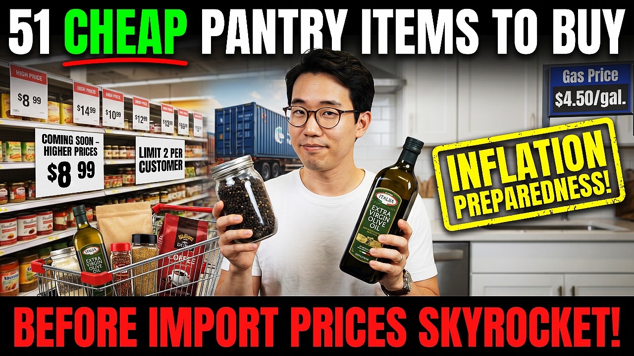 51 CHEAP Pantry Items You NEED Right Now BEFORE Import Prices SKYROCKET in 2026!