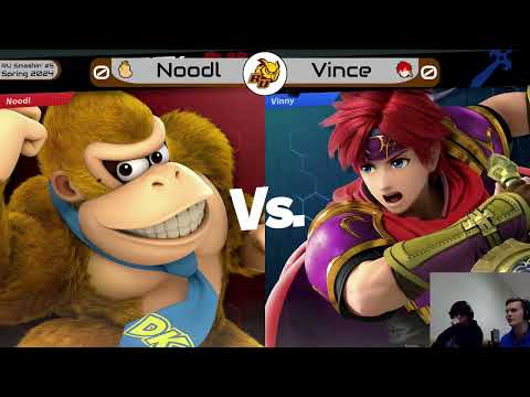 Noodl vs Vince (Losers Finals) | Ultimate Singles | RU Smashin' Spring 2024 #5