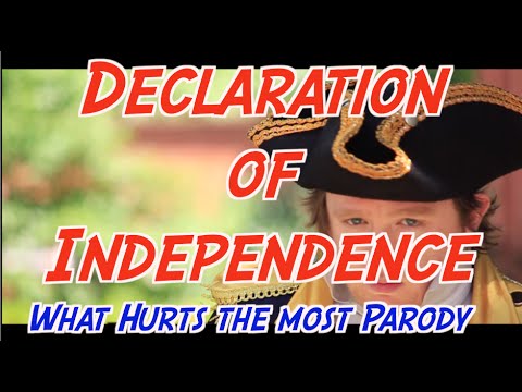 Declaration of Independence Song (What Hurts the Most Parody)
