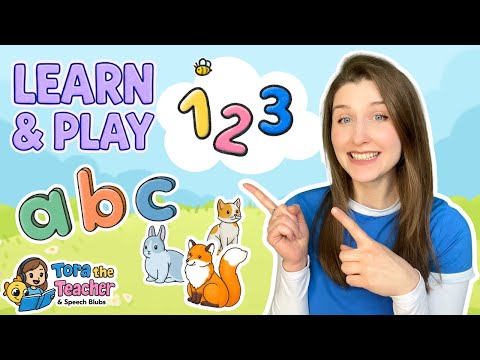 Preschool & Toddler Learning | Numbers, Letters, Animals & Sounds | Tora x Speech Blubs