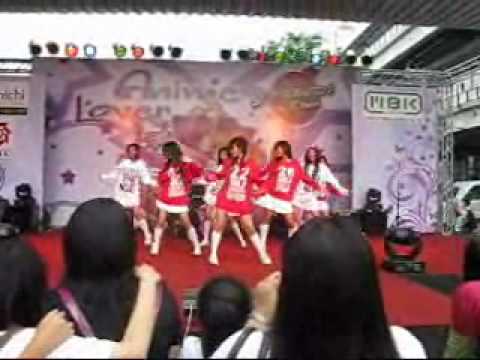 Since* cover snsd dances "Genie, Gee, Chaotic, Circus" live @ J-trend 2010 [PART 1]