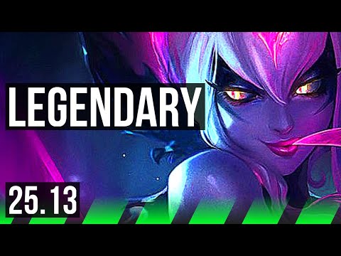 EVELYNN vs FIDDLESTICKS (JGL) | 50k DMG, 21/5/13, Legendary | EUW Diamond | 25.13