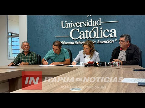 UCI FIRMA MEMORÁNDUM DE ENTENDIMIENTO CON PRODUCTORES ECOLÓGICOS DE NUEVA ALBORADA