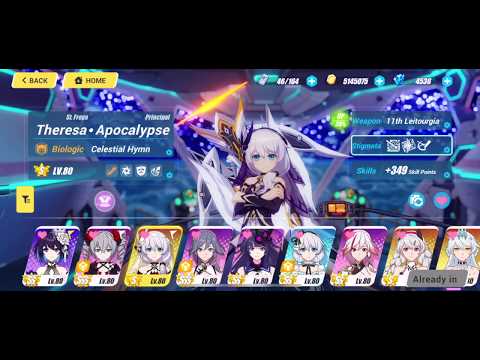 [Honkai Impact 3rd] Abyss Heimdall 763 points (Red Lotus 180Eh)