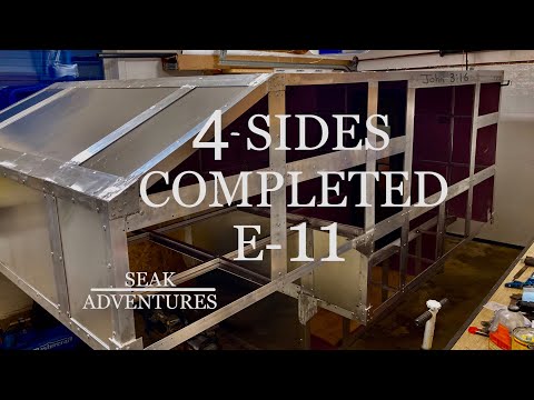 Building Our Truck Camper- E11-Panels Are Finished