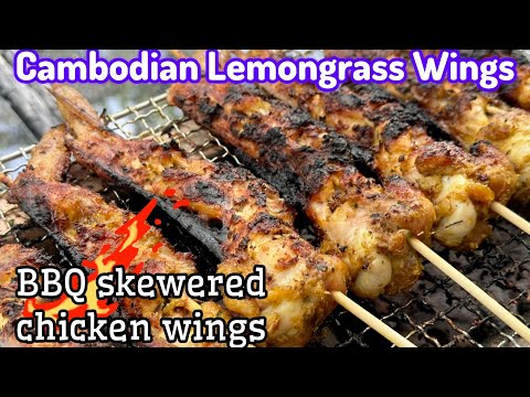 Cambodian Lemongrass Wings (amazing flavours!)