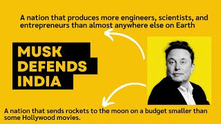 Musk Takes a Stand: Why Tariffs on India Are a Mistake