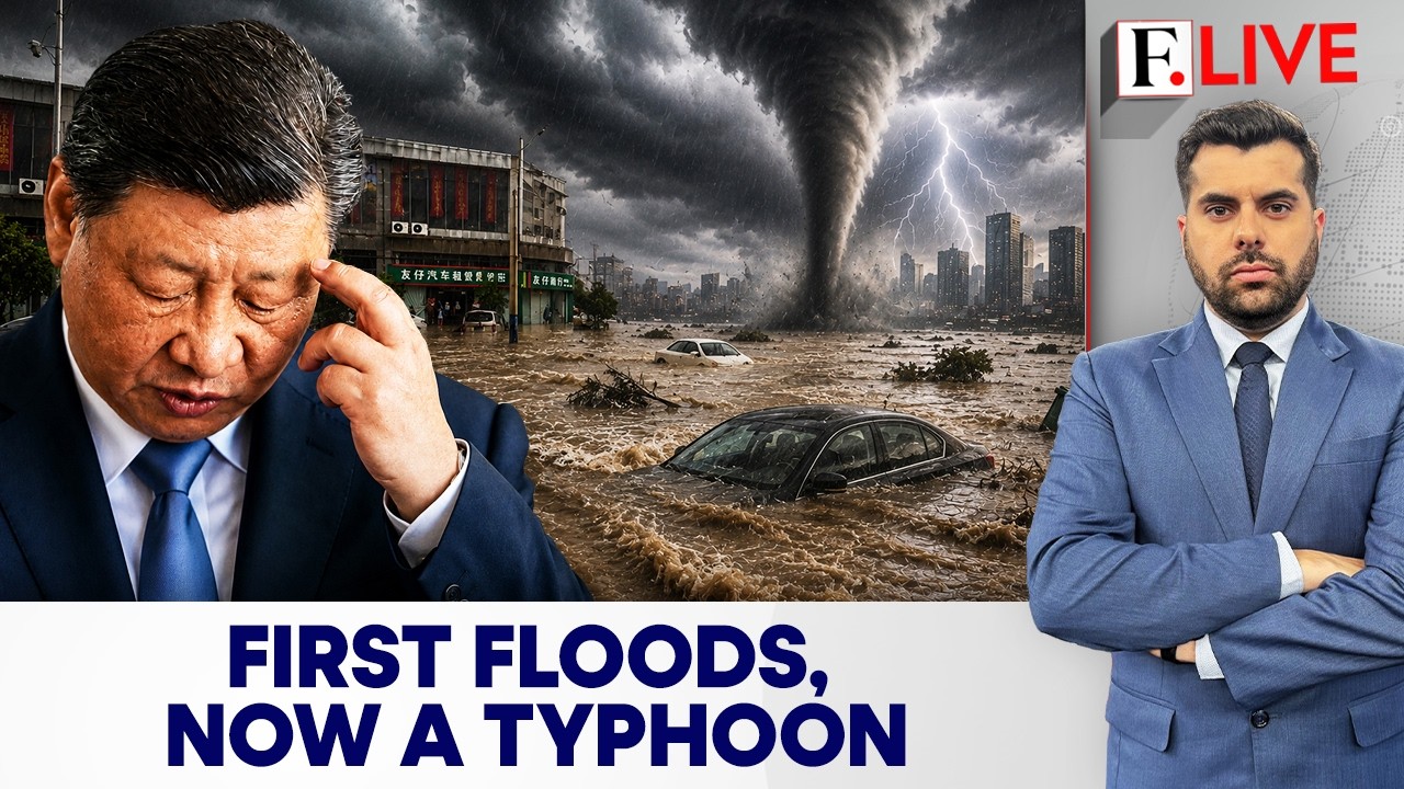Flood-Hit China Now Braces for Typhoon Bavi | Taiwan and Japan on Alert | Firstpost Live