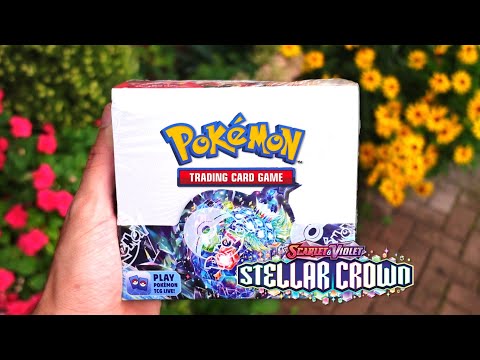 What's Inside!? Pokemon Stellar Crown Booster Box Opening!