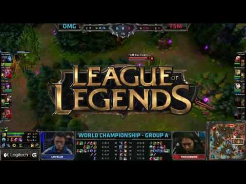 ♠ SEASON 3 ♠ || OMG vs TSM OMG vs Team Solomid  Worlds 2013 Day 5 group A Championship S3 D5G5