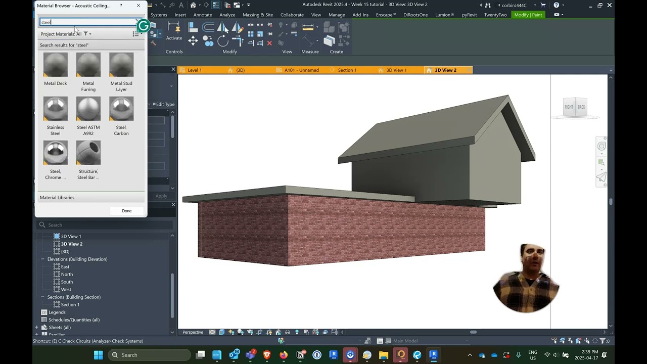 How to render in cloud in Revit