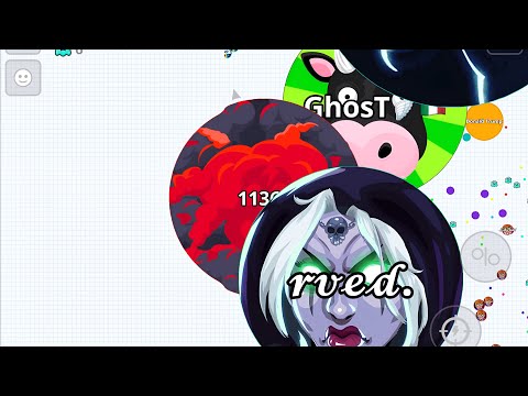 INSANE GAMEPLAY😶‍🌫️ (AGARIO MOBILE)