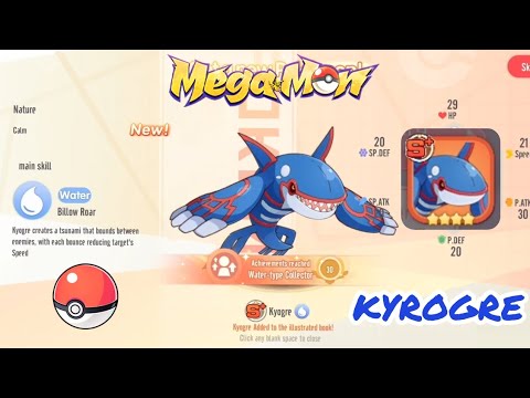 🌊KYROGRE / RED DRAW / HOW TO GET?? / MEGAMON