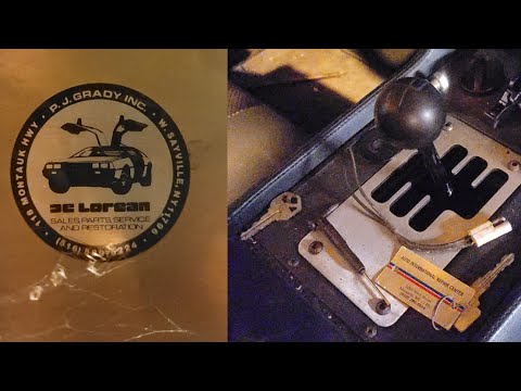 1981 DeLorean DMC12 Restoration in NH: PRV 2.8 V6 / 5 speed manual transmission & gated shifter MGPS