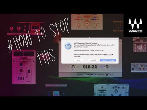 Remove Waves V9 V10 V11 Plug-ins Mac (How To)