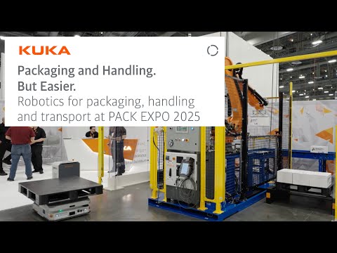 KUKA at PACK EXPO: Easier Automation for Food and Consumer Goods