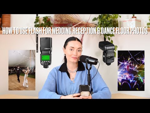 How to use Flash for Wedding Reception & Dance Floor Photos